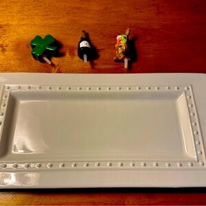 Nora Fleming cracker platter